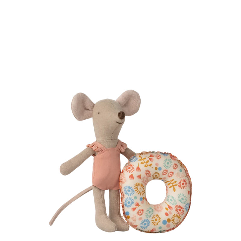 Maileg - Strandmaus undLuftmatratze - Kleine Schwester - Blume