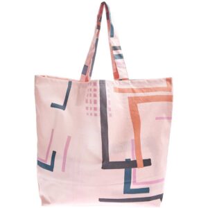 rico design - Shopper Okina Hana rosa 41x55x19cm