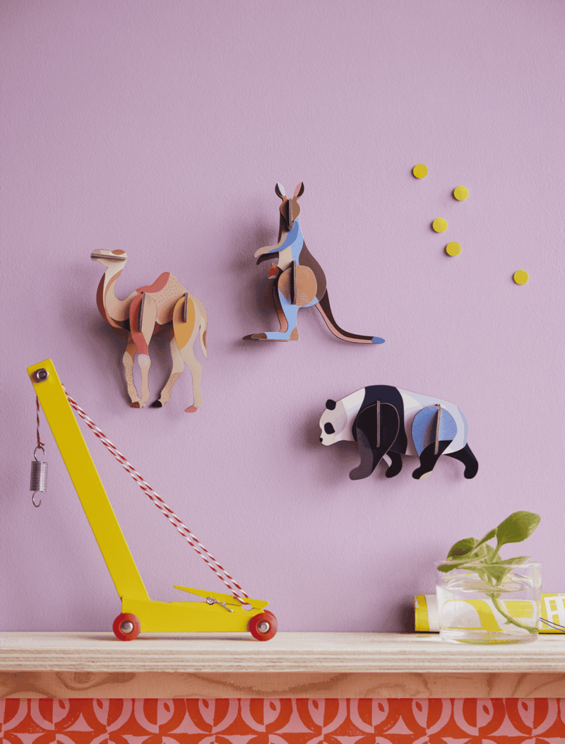 Bastel-Set "Wild Animals" – Kangaroo – Bild 2