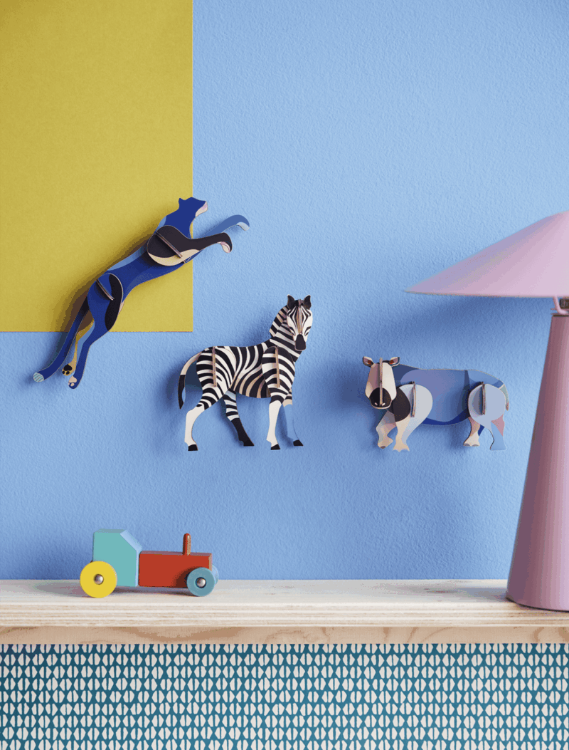 Bastel-Set "Wild Animals" – Panther – Bild 2