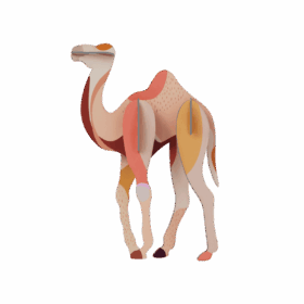 Studio ROOF - Wild Animals - Camel