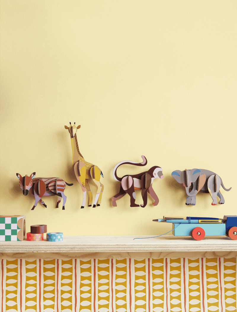 Bastel-Set "Wild Animals" – Monkey – Bild 3