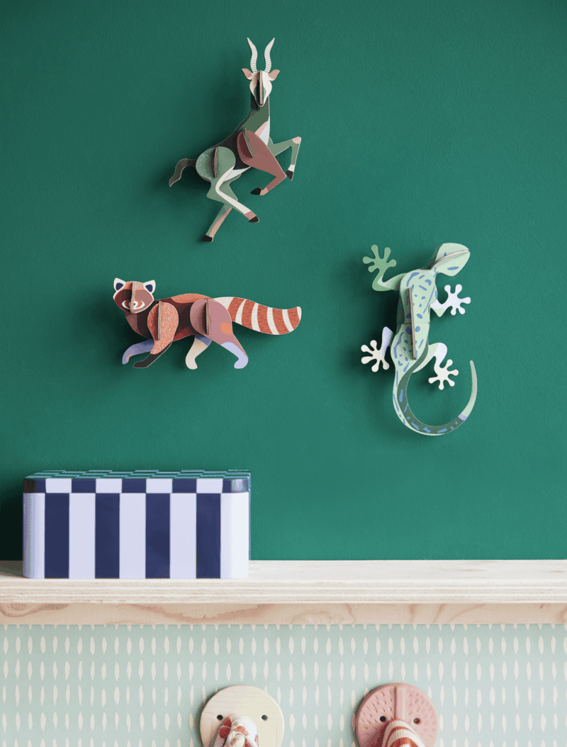 Bastel-Set "Wild Animals" – Red Panda – Bild 3