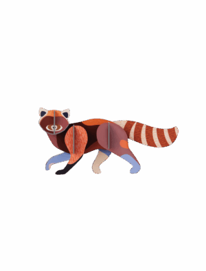 Studio Roof - Wild Animals - Red Panda