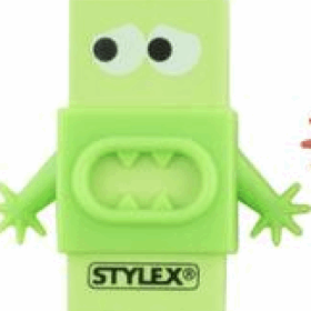 stylex - Radiergummi "Monster" (grün)