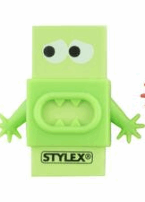 stylex - Radiergummi "Monster" (grün)