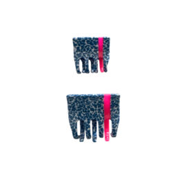 vonrike - HAARKLAMMER POOLPARTY - KLEIN / BLAU mit Neon Pink