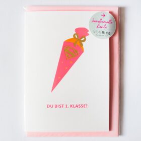 vonrike - KARTE SCHULKIND - GIRLS