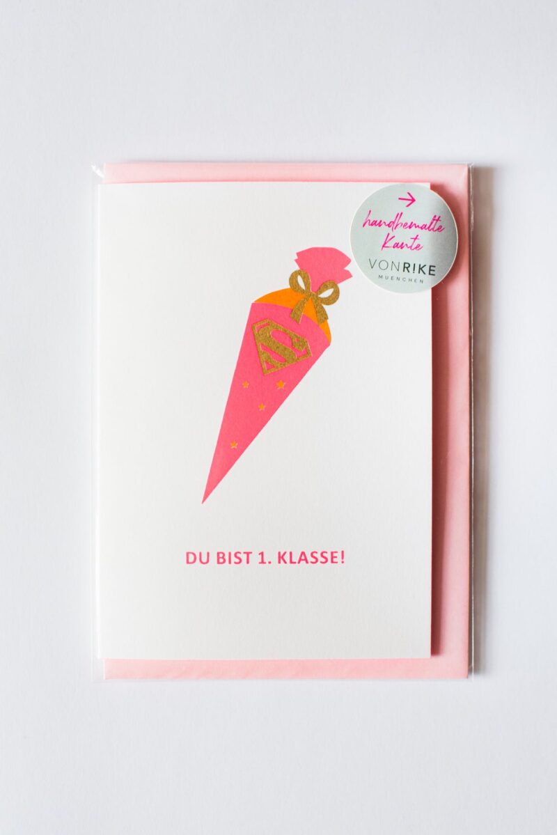 vonrike - KARTE SCHULKIND - GIRLS