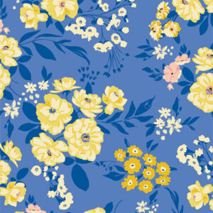 Art Gallery Fabrics - A Year in Petals - Garden Sonnet Dawn