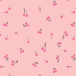 Art Gallery Fabrics - Love Struck - Cherry-ish You Delicate Flannel