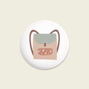 Ava&Yves - Button Schulranzen (Under the Sea) rose/mint