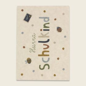 Ava&Yves - Postkarte “Hurra Schulkind”
