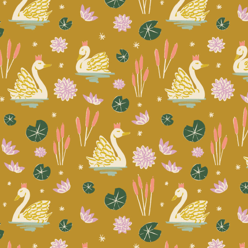 Cloud 9 - Floral Frenzy - Swan Lake