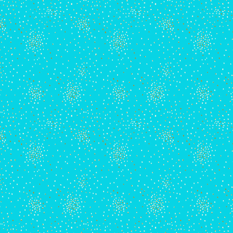 Cotton&Steel Fabrics - Basics - Clusters - Breeze Metallic