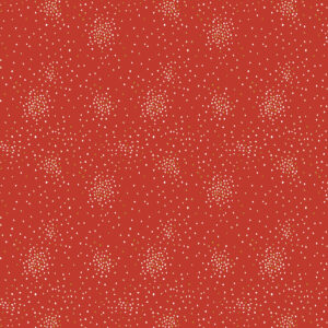 Cotton&Steel Fabrics - Basics - Clusters - Ruby Metallic