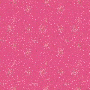 Cotton&Steel Fabrics - Basics - Clusters - Strawberry Metallic