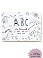 halfbird - ABC Malbuch mit heraustrennbaren Seiten