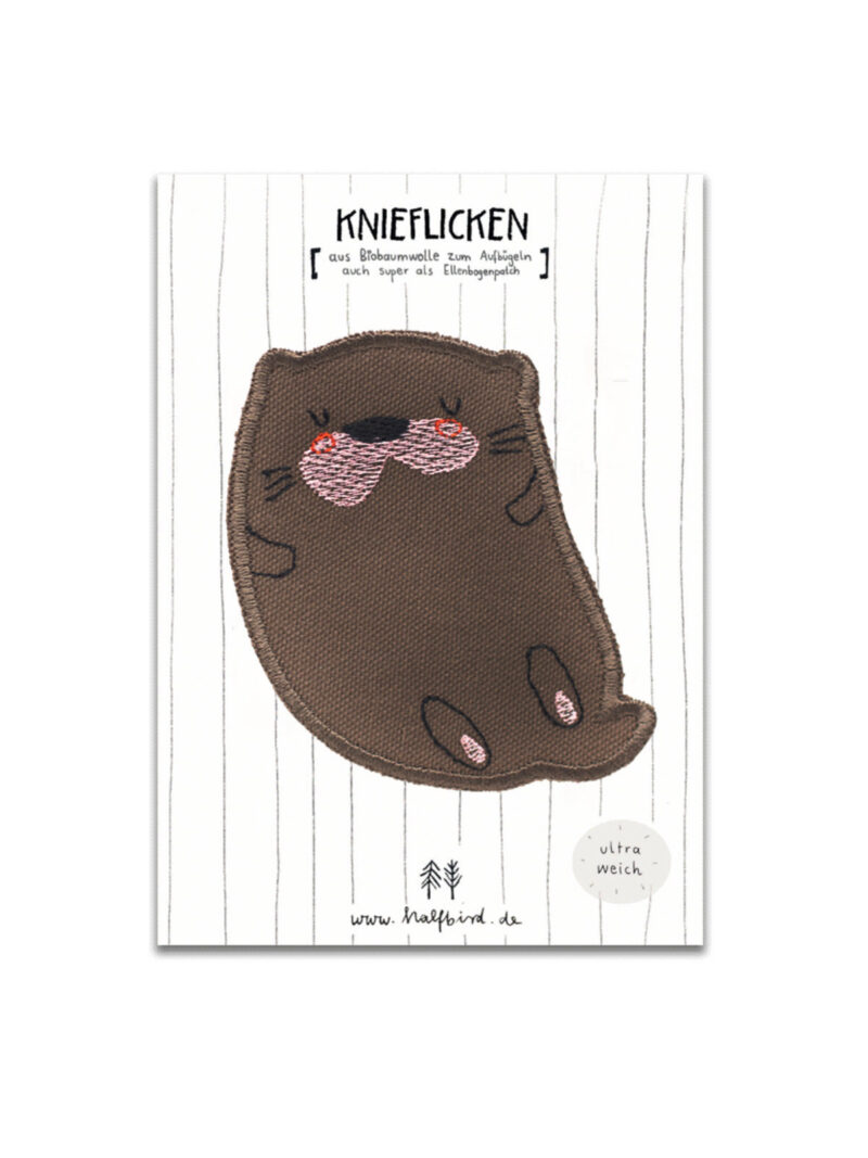 Knieflicken "Otter" – Bild 2