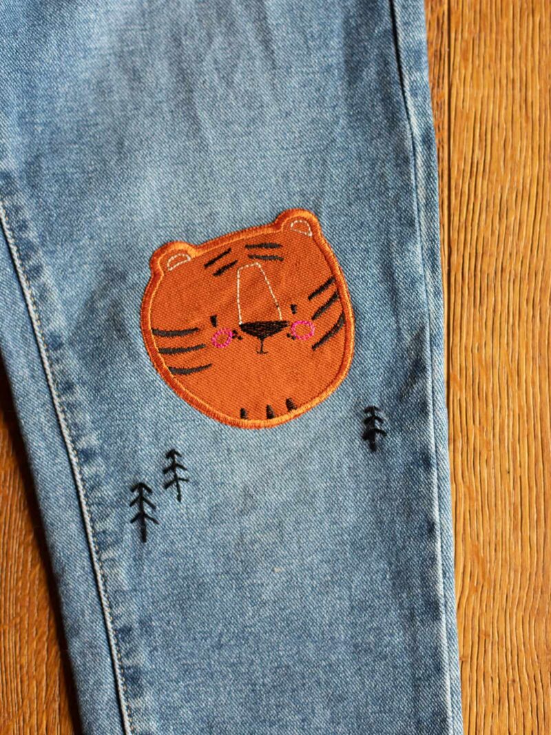 Knieflicken "Tiger" – Bild 4