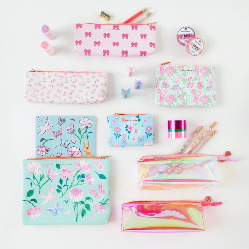 Etui Irisierend Neonpink – Bild 4