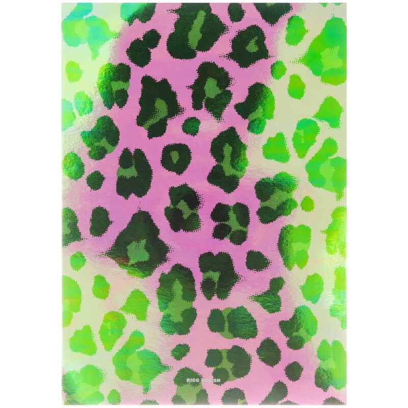 rico design - Notizblock Acid Leo rosa