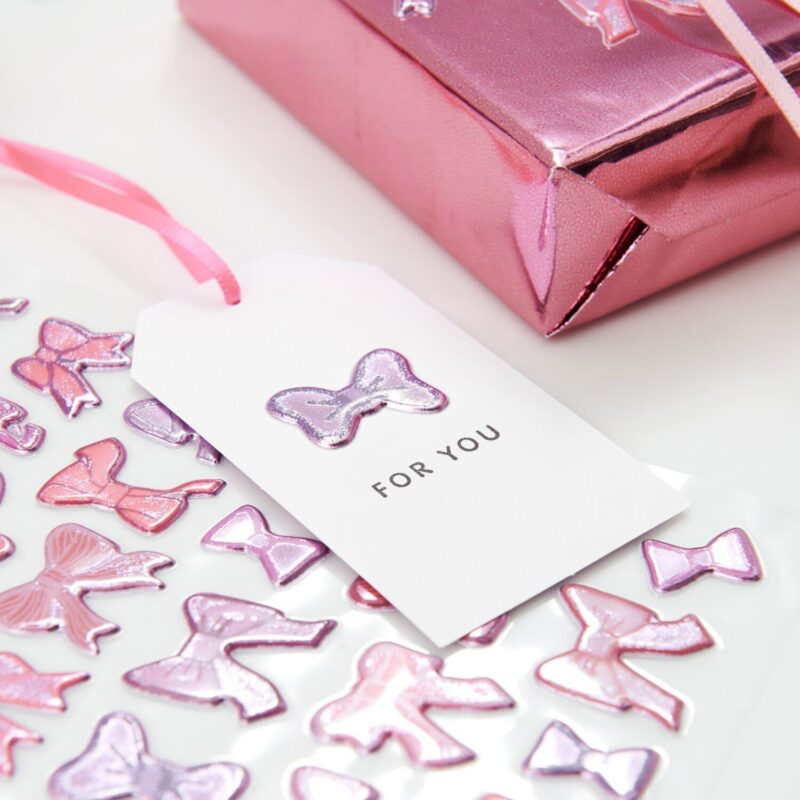 Puffy Sticker La Vie en Rose Schleifen – Bild 3