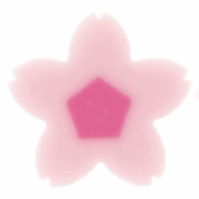 rico design - Radiergummi Sakura Sakura (pink)