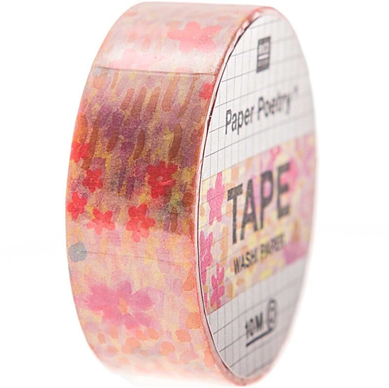 Tape Blumenwiese rosa – Bild 2