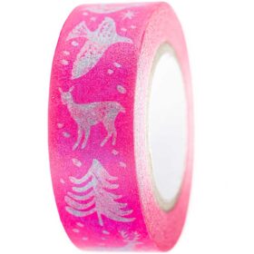 rico design - Tape Nostalgic Christmas pink