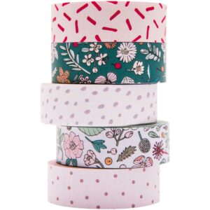 rico design - Tape Set Hygge Flowers (5er Set)