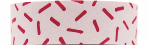rico design - Tape Set Hygge Flowers (rote Streifen)