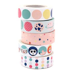 rico design - Tape Set kleine Astronauten (5er Set)