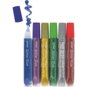 stylex - Glitter Glue - 6 Tuben à 10 g