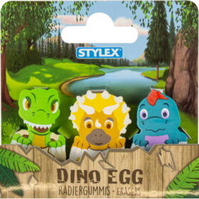 stylex - Radiergummi 3er Set (Dinos)