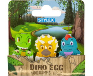 stylex - Radiergummi 3er Set (Dinos)