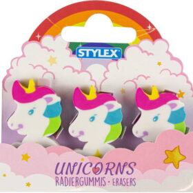 stylex - Radiergummi 3er Set (Einhorn)