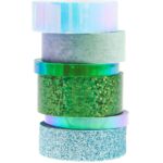 rico design - Mixed Tape Set Grün / Blau FSC MIX - 6 Stk