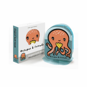 Wee Gallery - WG Shaped Bath Book - Octopus & Friends