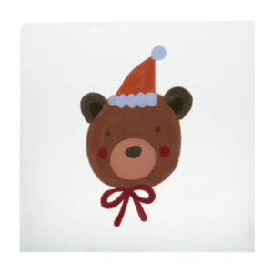 Bügelbild "Weihnachtsbär"