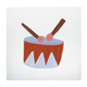 Bügelbild "Trommel"