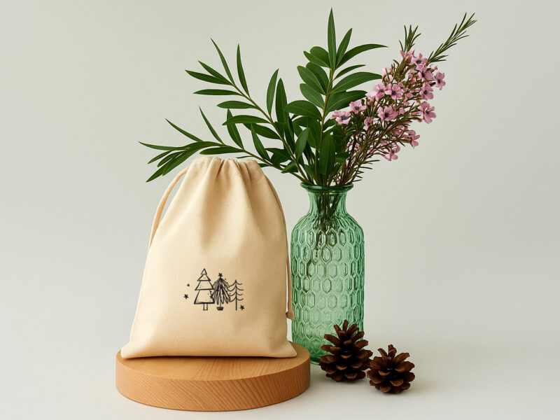 Geschenkbeutel_Monochrom_Bäume