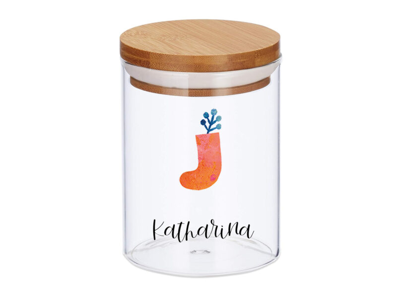 Keksdose_FrauOttilie_Socke_mitNamen