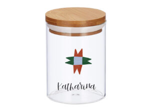 Keksdose/ Weihnachtsgebäckdose "Pappierstern"