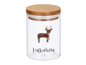 Keksdose/ Weihnachtsgebäckdose "Reh"