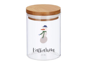 Keksdose/ Weihnachtsgebäckdose "Schneemann"