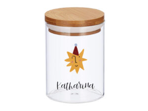 Keksdose/ Weihnachtsgebäckdose "Stern mit Mütze"