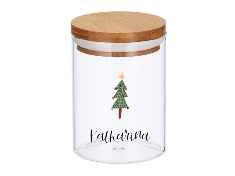 Keksdose_GretasSchwester_Weihnachtsbaum_mitNamen