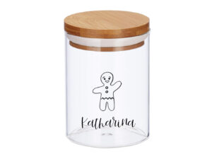 Keksdose/ Weihnachtsgebäckdose "Lebkuchenmann"