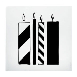 Bügelbild "Kerzen"